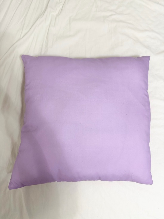 Other - Lilac Pillow - Soft Solid Lavender Throw Pillow